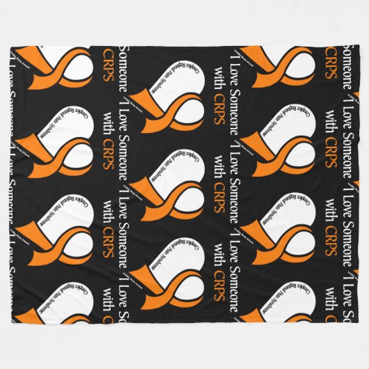 Ik hou van iemand...hart/lint...CRPS Fleece Blanke (Voorkant (Horizontaal))