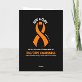 Ik hou van iemand...hart/lint...RSD/CRPS Kaart (Achterkant)