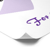 Ik hou van iemand met Alzheimer Poster (Hoek)