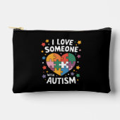 Ik hou van iemand met Autisme Autistic Awareness Etui (Voorkant)