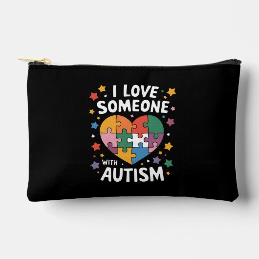 Ik hou van iemand met Autisme Autistic Awareness Etui (Voorkant)