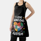 Ik hou van iemand met Autisme Autistic Awareness Schort (Insitu)