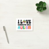 Ik hou van iemand met autisme post-it® notes (Kantoor)