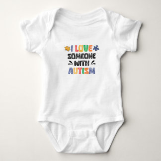 Ik hou van iemand met autisme romper