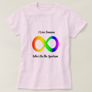 Ik hou van iemand met autisme T-shirt