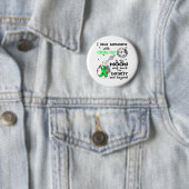 Ik hou van iemand met Cerebral Palsy Awareness Ronde Button 5,7 Cm (In situ)