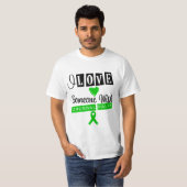 Ik hou van iemand met Cerebral Palsy T-shirt (Voorkant volledig)