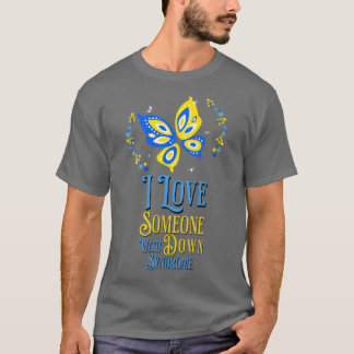 Ik hou van iemand met downsyndroom1 t-shirt