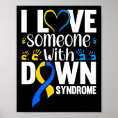 Ik hou van iemand met downsyndroom poster (Voorkant)
