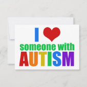 Ik hou van iemand met een mooie regenboog-Kaart vo (Voorkant)