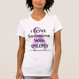Ik hou van iemand met epilepsie t-shirt