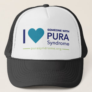 Ik hou van iemand met het PURA-syndroom Trucker Ha Pet