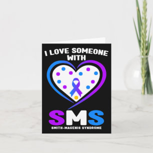 Ik hou van iemand met het Smith Magenis Syndrome A Kaart