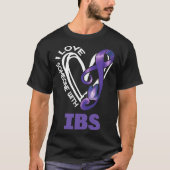 Ik hou van iemand met IBS Irritable Bowel Syndroom T-shirt (Voorkant)