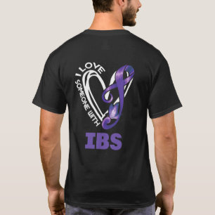 Ik hou van iemand met IBS Irritable Bowel Syndroom T-shirt