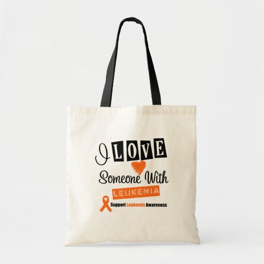 Ik hou van iemand met leukemie tote bag (Voorkant)