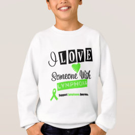 Ik hou van iemand met lymfoom t-shirt