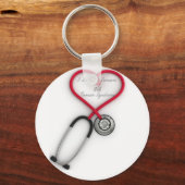 Ik hou van iemand met Noonan Syndrome sleutelhange Sleutelhanger (Voorkant)