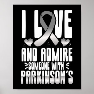 Ik hou van iemand met Parkinsons. Poster
