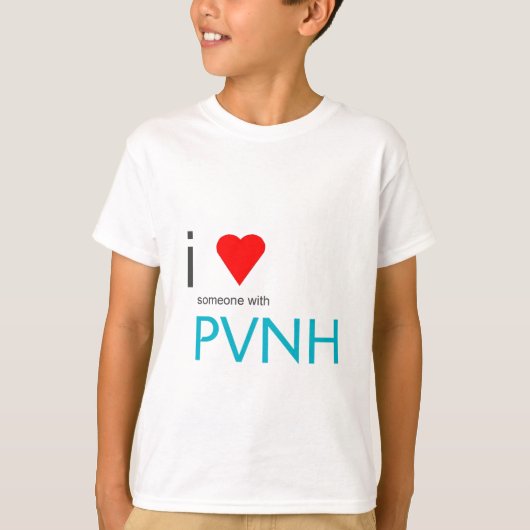 Ik hou van iemand met PVNH T-shirt (Voorkant)
