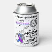 Ik hou van iemand met reumatoïde artritis blikjeskoeler (Blikje Achterkant)