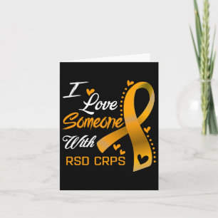 Ik hou van iemand met RSD CRPS Awareness 1 Kaart