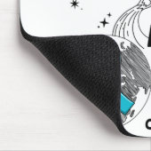 Ik hou van iemand met Tourette's Syndrome Awarenes Muismat (Hoek)