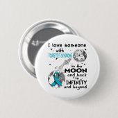 Ik hou van iemand met Tourette's Syndrome Awarenes Ronde Button 5,7 Cm (Voorkant /achterkant)