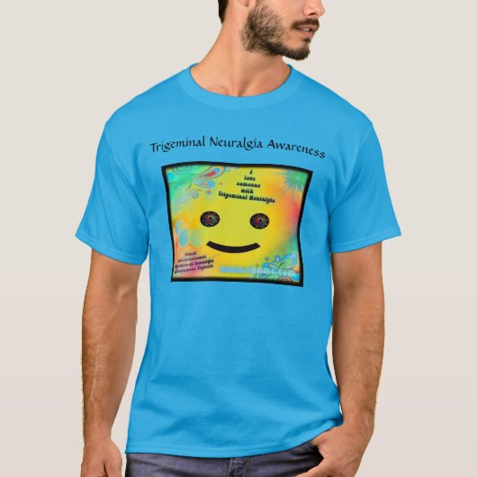 Ik hou van iemand met Trigeminal Neuralgia shirt (Voorkant)