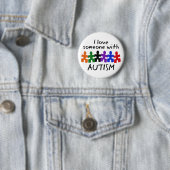 Ik hou van iemand ronde button 5,7 cm (In situ)