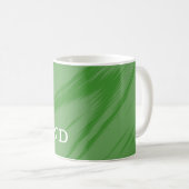 Ik hou van Ierland Green Pattern Koffiemok (Voorkant rechts)