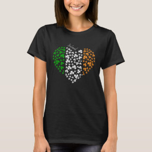 Ik hou van Ierland Happy St Patrick's Day Shamrock T-shirt