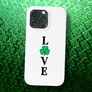 Ik hou van Ierland I Love Irish Shamrock Clover Mo Case-Mate iPhone Case
