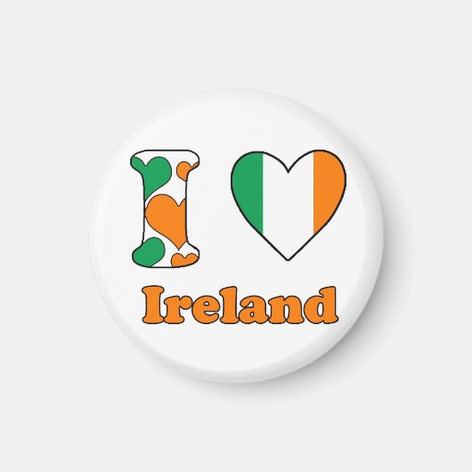 Ik hou van Ierland Magneet (Voorkant)