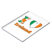 Ik hou van Ierland Notitieboek (Linkerzijde)