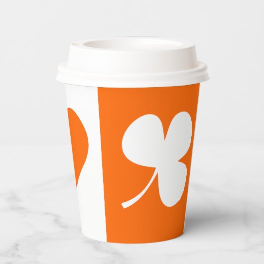 Ik hou van Ierland  Papieren Bekers (Achterkant)