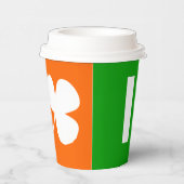 Ik hou van Ierland  Papieren Bekers (Rechts)