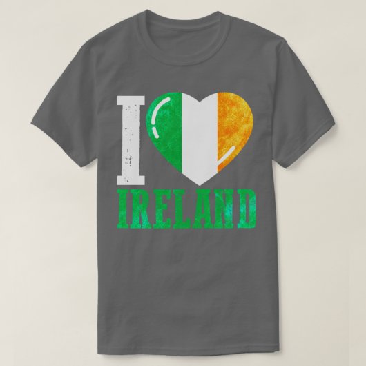 Ik hou van Ierland T-shirt (Design voorkant)