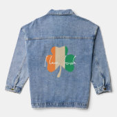 Ik hou van Iers! Denim Jacket (Achterkant)