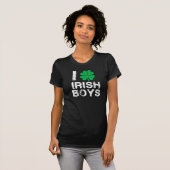 Ik hou van Ierse jongens St. Patrick day t shirt (Voorkant volledig)