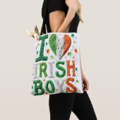 Ik hou van Ierse jongens - St. Patrick's Day garen Tote Bag (Dichtbij)