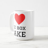 Ik hou van ijsboxcake koffiemok (Voorkant links)