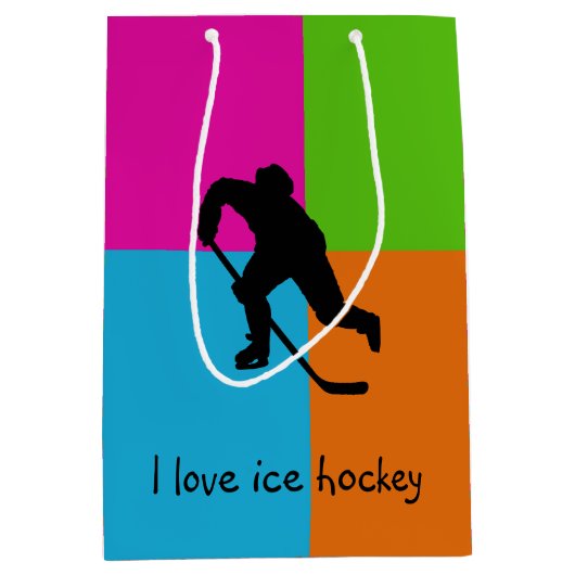 Ik hou van ijshockey - cadeautas (Voorkant)