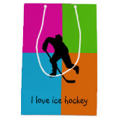 Ik hou van ijshockey - cadeautas (Achterkant)