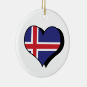 Ik hou van IJsland Ornament (Rechts)