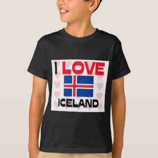 Ik hou van IJsland T-shirt