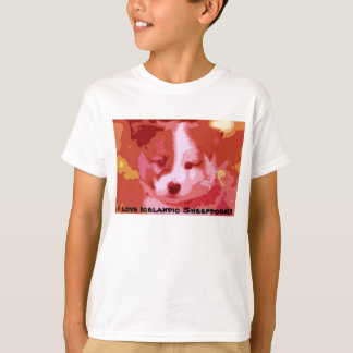 Ik hou van IJslandse schapen T-shirt