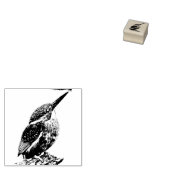 Ik hou van ijsvis rubberstempel (Gestempeld)