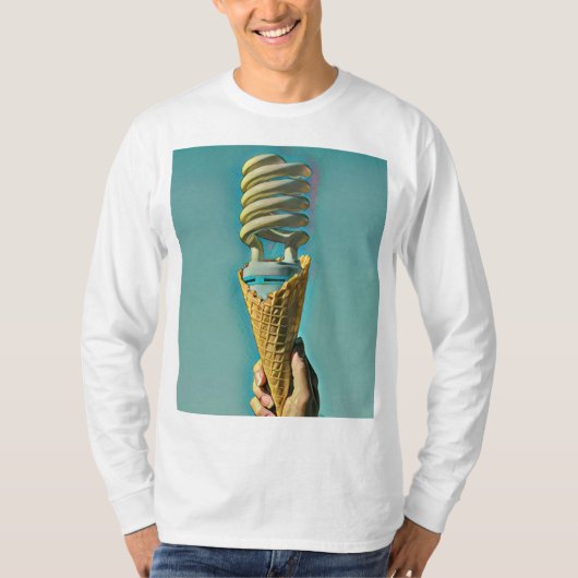 Ik hou van ijswerk t-shirt (Voorkant)