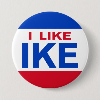 Ik hou van Ike Campaign Button